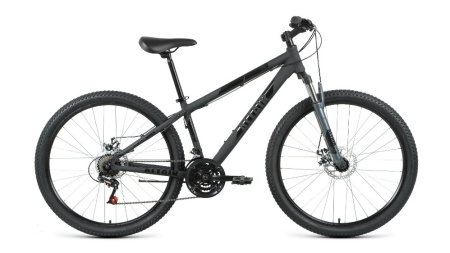 Велосипед Altair AL 29 D (29" 21 ск. рост 19") 2020-21 черный матовый/черный