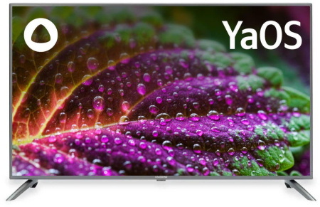  55" (140см) Телевизор Starwind SW-LED55UG400, SMART, UHD 4K 3840x2160, Цвет Серебристый
