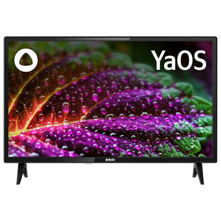  24" (60см) Телевизор BBK 24LEX-7248/TS2C, SMART, HD 1366x768, Цвет Чёрный