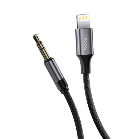 Аудиокабель Deppa Lightning -  Jack3.5мм, 1.2м