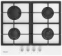Встраиваемая варочная панель Газовая Hotpoint HG 61F/WH, 58,5 см, цвет Белый