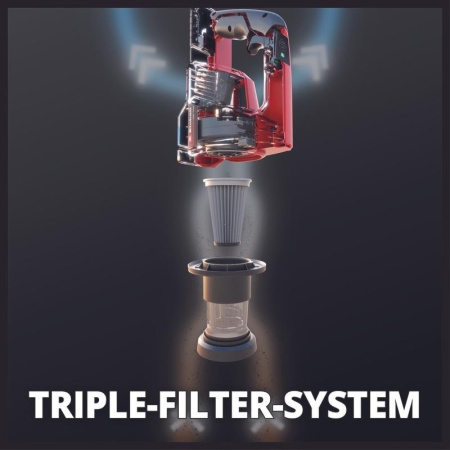 Пылесос Einhell PXC TE-SV 18 Li, 1х2.5Ач+ЗУ
