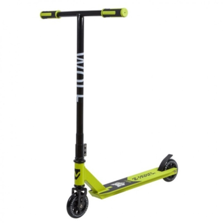 Самокат Novatrack Wolf 110P.WOLF.BGN9 черно-зеленый