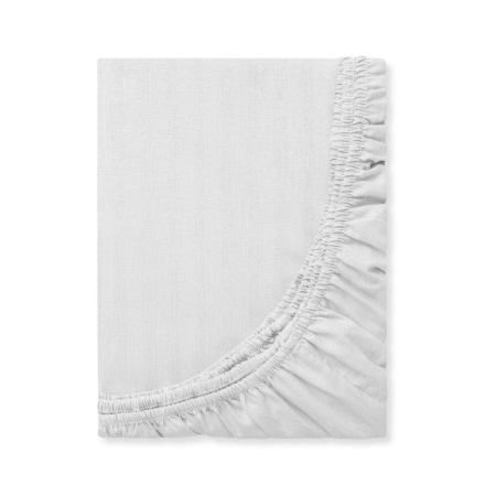 Простыня на резинке Волшебная Ночь 140/200/20 Warm White Поплин 782095