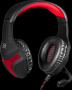 Гарнитура Defender Scrapper (2x3.5 Jack 3pin) Black+Red