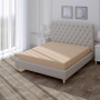 Простыня на резинке Verossa Stripe 140/200/20 Bronze Сатин 754958