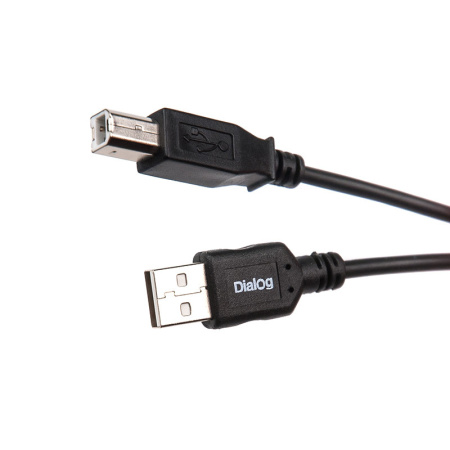 Кабель Dialog принтерный HC-A2218 USB AM-BM 2.0  (1,8 м)