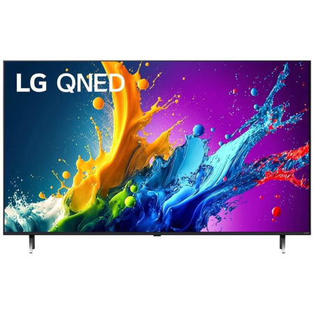  43" (109см) Телевизор LG 43QNED80T6A, SMART, UHD 4K 3840x2160, Цвет Чёрный
