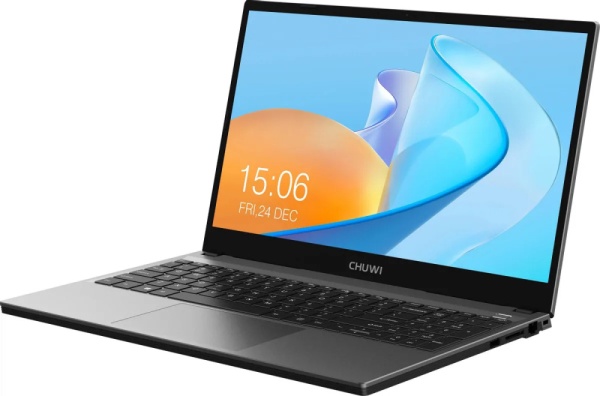 Ноутбук Chuwi CoreBook XPro 15 CWI530 Core i5 12450H/16Gb/512Gb SSD/UHD 48EUs/15.6" IPS FHD (Win11) Grey (CWI530-521E5E1HCMHX)