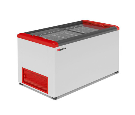 Морозильный ларь Gellar FG 600 C красный