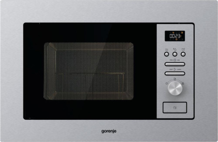 Встраиваемая микроволновая печь Gorenje BM201AG1X, цвет Серебристый, 20 л.