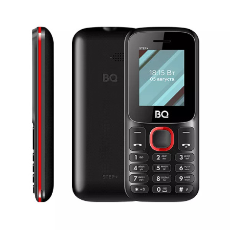 Мобильный телефон BQ-1848 Step+ Black Red