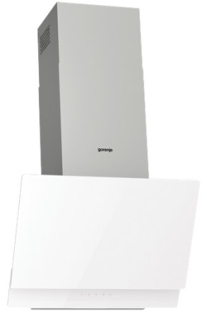 Вытяжка наклонная, настенная, Gorenje WHI649EXGW, цвет Белый, ширина 60см.