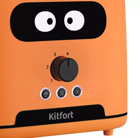 Тостер Kitfort КТ-4093-2 оранжевый