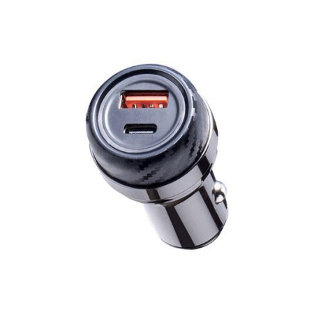 Авто З/У Deppa USB A + USB-C PD QC 3.0 52W