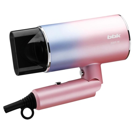 Фен BBK BHD3000 Розовый/голубой