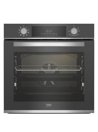 Встраиваемый Электрический духовой шкаф Beko BBIM13300ZGCSE, цвет Серый
