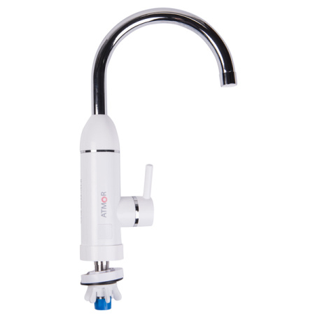 Водонагреватель проточный Atmor TAP 3 KW, Кран, Цвет Белый
