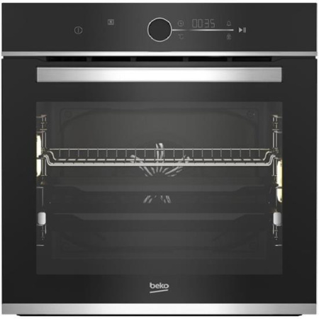 Встраиваемый Электрический духовой шкаф Beko BBIM13400XCS, цвет Чёрный
