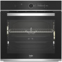 Встраиваемый Электрический духовой шкаф Beko BBIM13400XCS, цвет Чёрный