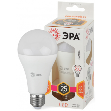 Лампы Эра LED smd A65-25W-827-E27