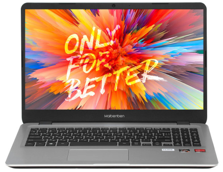 Ноутбук Maibenben M545 Ryzen 5 4500U/16Gb/512Gb SSD/RX Vega 6/15.6" IPS FHD (DOS) Silver (M5451SF0LSRE0)