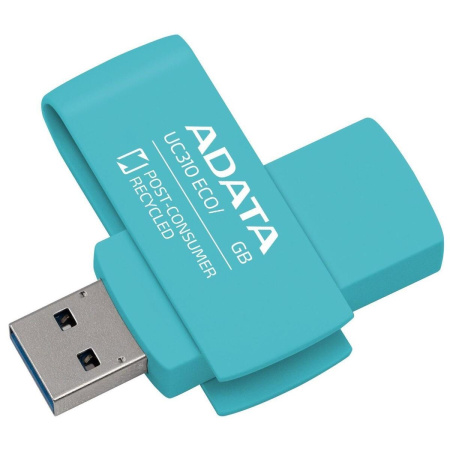 USB накопитель 64Gb USB3.2 ADATA UC310 Eco Green