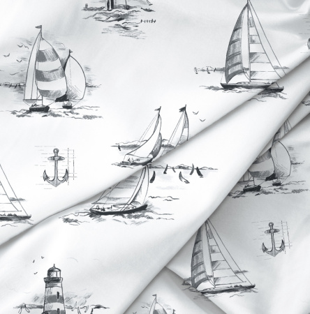 КПБ Семейный Verossa Regatta gray 50/70, 70/70 Сатин 921451