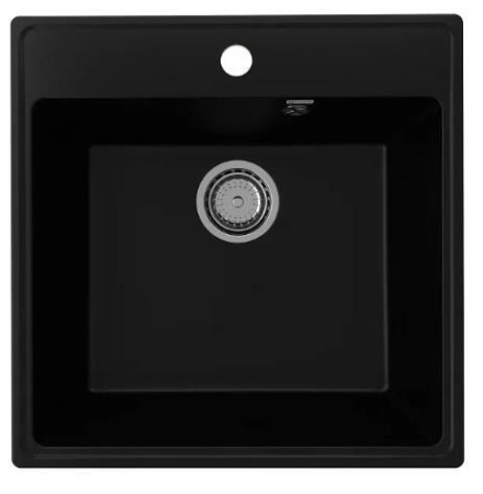 Кухонная мойка Ulgran Quartz Forte 505-07 Уголь