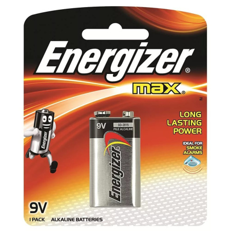 Эл.питания Energizer MAX 522/9V BP1 (1BL-1шт)