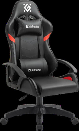 Игровое кресло Defender Sharm Black+Red