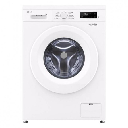 Стиральная машина с фронтальной загрузкой LG F2Y1HS3W, Max загрузка - 7кг, Max отжим - 1 200об/мин., цвет Белый