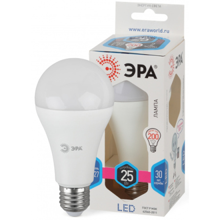 Лампа Эра LED smd A65-25W-840-E27