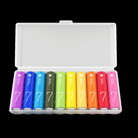 Эл.питания Xiaomi AAA Rainbow Batteries (10 шт.)