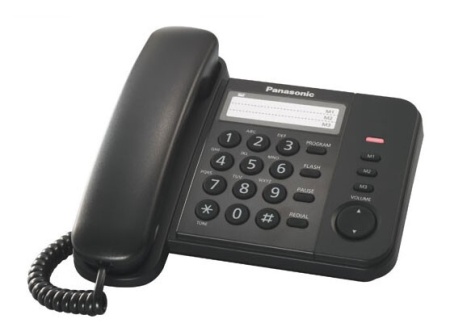 Телефон Panasonic KX-TS2352RUB