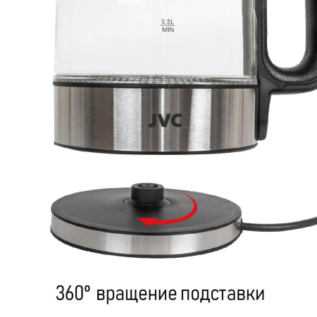 Чайник JVC JK-KE1520 black