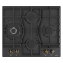 Встраиваемая варочная панель Газовая Gorenje GW6D42CLB, 60 см, цвет Чёрный
