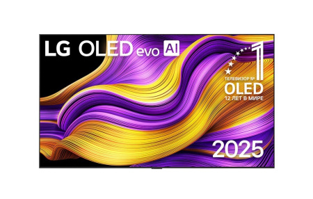  83" (210см) Телевизор LG OLED83G5RLA, SMART- Да, UHD 4K 3840x2160, Цвет Чёрный