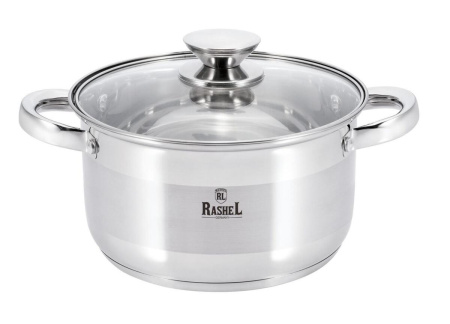 Кастрюля Rashel Берта 7,6 л/26х15 см R-7600х