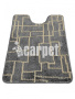 Коврик Shahintex Арт Icarpet Модерн 60*80 серый с бисквитным 7 834198