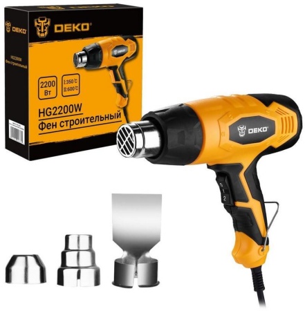 Фен технический DEKO HG2200W