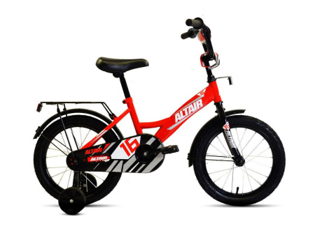 Велосипед Altair Kids 20 (1 ск. рост 13") 2019-20 ярко-оранжевый/белый
