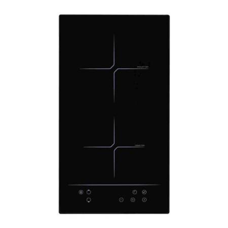 Встраиваемая варочная панель Индукционная Simfer H30I72S002, 29 см, цвет Чёрный