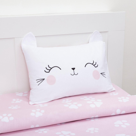 КПБ 1,5 сп Этель Pink cat 50/70 Бязь 6480768