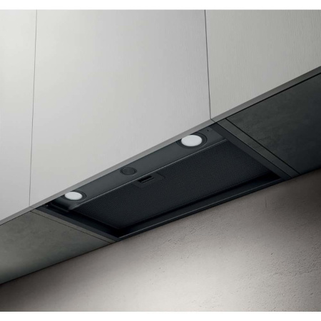 Встраиваемая вытяжка Elica Boxin LX/BL MAT/A/90, цвет Чёрный, ширина 89,4см.