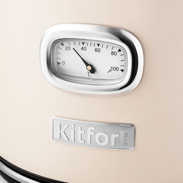 Электрический чайник Kitfort KT-6150-1, цвет Бежевый