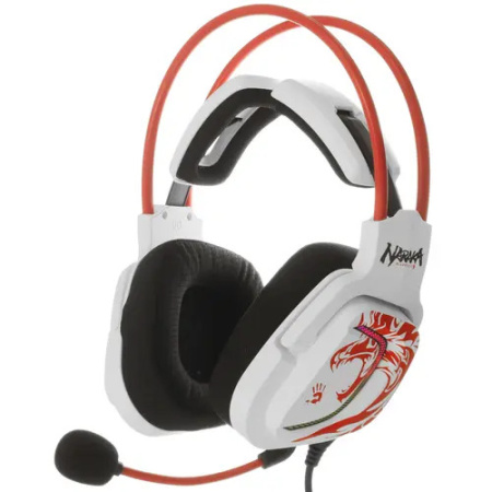 Гарнитура A4Tech Bloody G575 Naraka (USB) White/Red