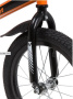 Велосипед Novatrack Juster 14" (1ск.) оранжевый