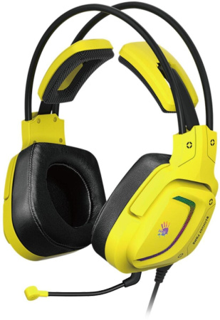 Гарнитура A4Tech Bloody G575 Punk (USB) Yellow