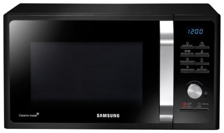 Микроволновая печь Samsung MS23F302TQK, цвет Чёрный, 23 л.